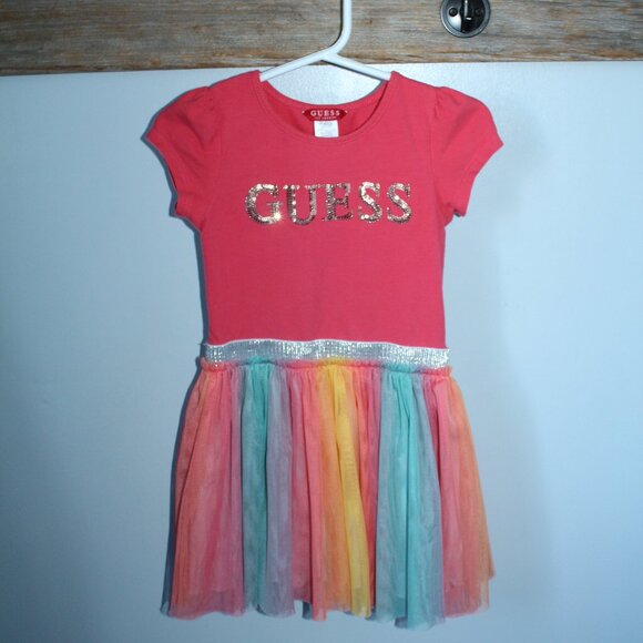 Guess Jersey/Tulle  Dress Size 3 - Picture 1 of 2